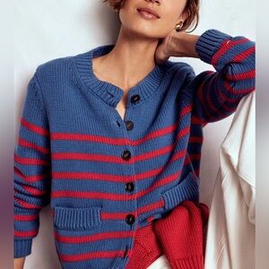 Boden- Lucy Chunky cotton cardigan